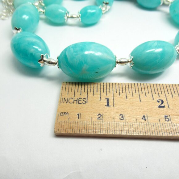 Vintage bead graduated necklace - Picture 9 of 11